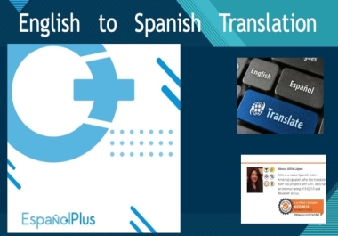 I will translate from English to Spanish