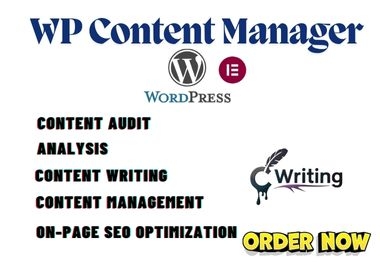 Trusted WP Virtual Assistant & content manager Content Audit,  Writing,  Publishing & Analysis