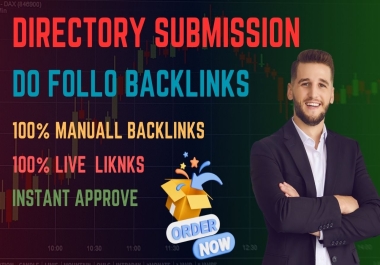 I Will do directory submission 120 high quality SEO backlinks