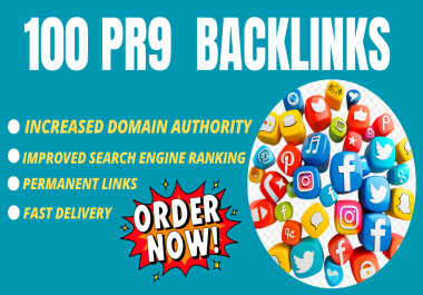 I Will Do 100 Premium PR9 Creation Backlinks In Top Websites Worldwide