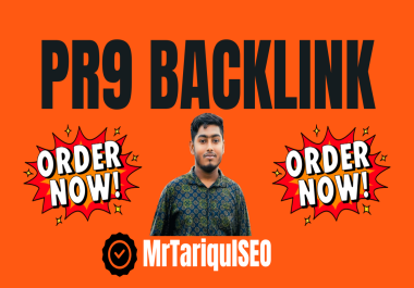 I Will Build 100 PR9 SEO Backlinks to Rank Your Website in Google