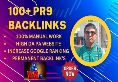 I will produce 100+ Premium PR9 Creation With Top Websites Worldwide