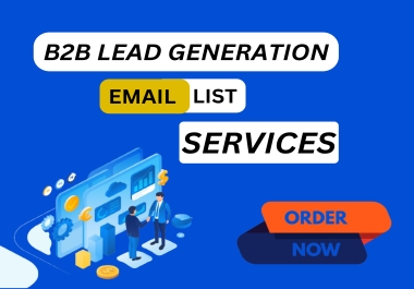 I will do targeted b2b lead generation LinkedIn leads prospect email list building