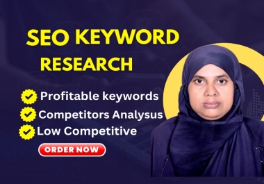 Expert SEO keyword research to rank your website