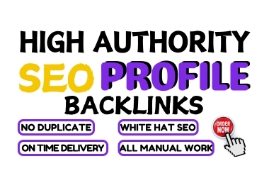 Boost Rankings 150 High-Quality Profile Backlinks for Your Website