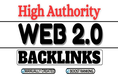 Manually Build 7 High-Authority Web 2.0 Backlinks to Boost SEO Rankings