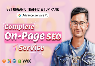 complete on-page SEO optimization service for google ranking