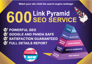 Supercharge Your Website with 600 Link SEO Service