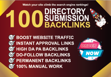 Boost SEO with 100 Manual Directory Listings