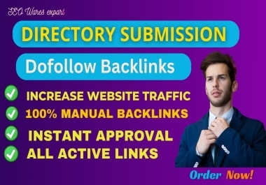 I will create 200 High Quality Directory submission