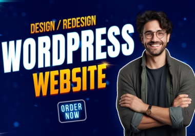 I Will Design and Develop a Responsive,  SEO-Optimized WordPress Website