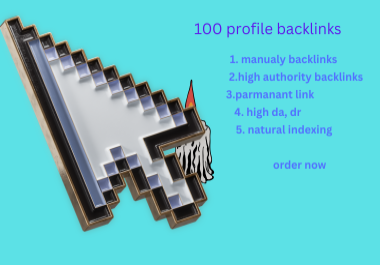 I will Create 120 Unique profile Backlinks with High Authority