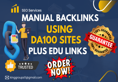 I will build powerful 100 SEO backlinks to boost your website ranking