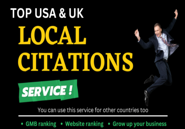 I will build powerful 200 local citation backlinks Service to boost your Website