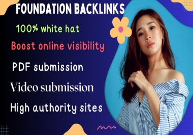 I will boost your 100 SEO with powerful foundation backlinks