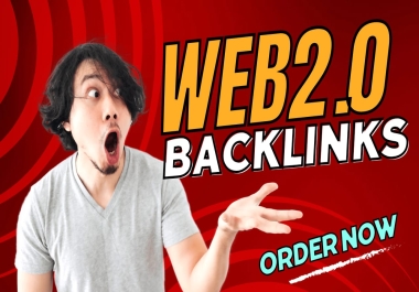 Get manually 199+ web 2.0 backlinks top rank high DA white hat