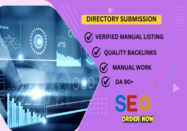 I Will Do High-Quality Directory Submission for SEO Ranking and Backlinking