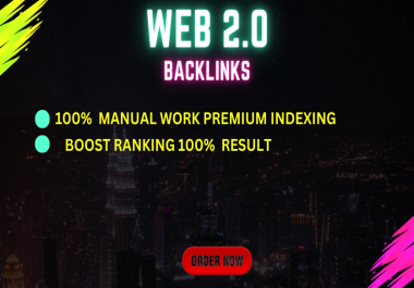 I will create 50 powerful Web 2.0 backlinks to boost your website