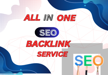 I will provide all in one manual SEO backlinks