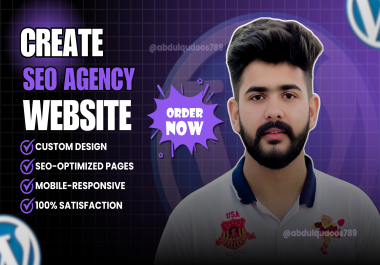 Create SEO Agency WordPress Website