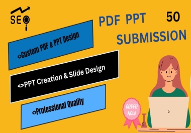 Professional quality PDF & PPT tailored Services for Businesses