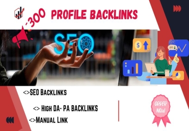 100 Profile backlink the powerful ranking of SEO secret service