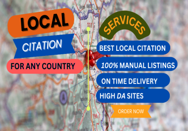 I will provide 40 local citations to improve your business&rsquo s visibility in local search