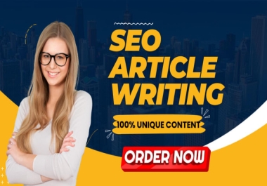 I will do quality SEO article writing, blog writing, and content writing