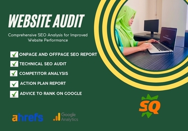 I will do Professional SEO Audit and Website Analysis for Better Performance