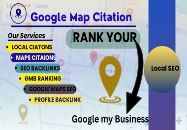 I will do google maps citations for local SEO and GMB ranking