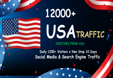 12000+ USA Visitors in 10 Days