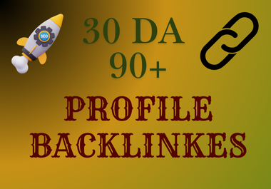 I will create 30 backlinks on da 90 plus sites for high ranking on google