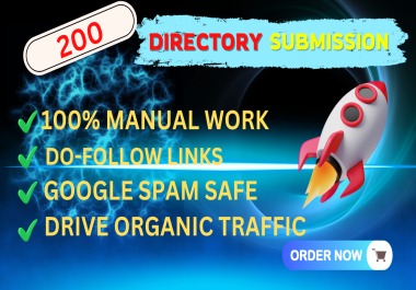 200 HQ Web Directory SEO Backlinks for Google Ranking