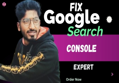 I will do Google Search Console fix indexing errors