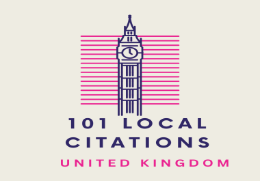 I will do UK TOP 101 LOCAL CITATIONS,  LOCAL SEO UK