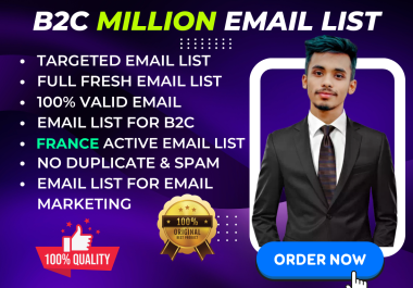 I will build for you Million France database b2c leads email list