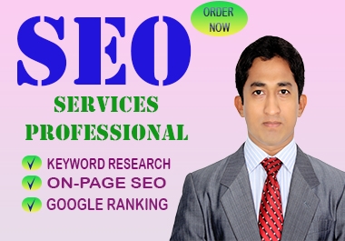 Optimize Your Website with Expert On-Page SEO,  Keyword Research & Google Ranking Services