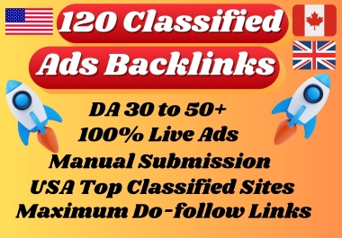 I Will Build HQ Classified Ads Backlinks to Boost Your Website Rank