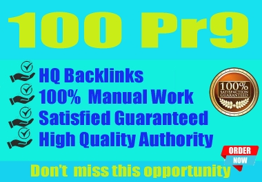 100% Unique PR9 High Authority Profile Backlinks to Boost Your Website’s Google Ranking