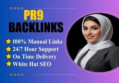 I will create 100 pr9 SEO backlinks to rank your website