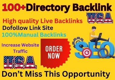 Boost Your SEO 100+ High-Quality Manual Directory Backlinks for Your Website