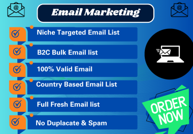 I Will Build Niche Targeted Email List Any Business