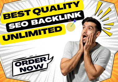 Bast quality 50 SEO Backlink for Google Rank