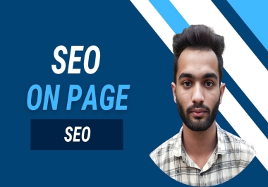 I will do on page SEO and optimise your website