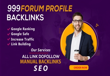  Trust 999 Forum Profile High DA Premium Quality Do follow SEO Backlinks