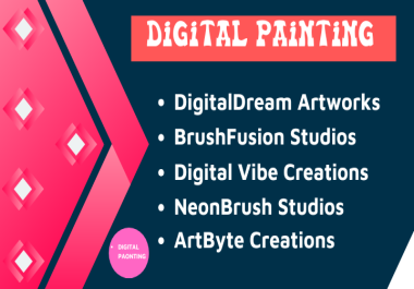 I will do custom watercolor paint illustration or clipart in digital form