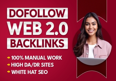 I will do 25 web 2.0 seo backlinks with image or video embed