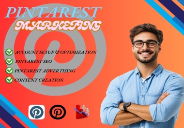 I will be your pinterest,  SEO,  and ads strategist