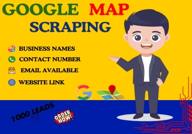 I provide B2B lead generation and Google Maps scraping services to help businesses grow.