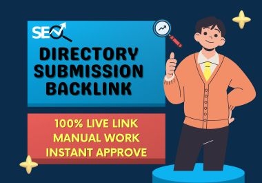 I will do Top 100 Directory Submission Backlinks and Link Building for SEO Ranking